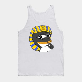 Funny Tux penguin meme Tank Top